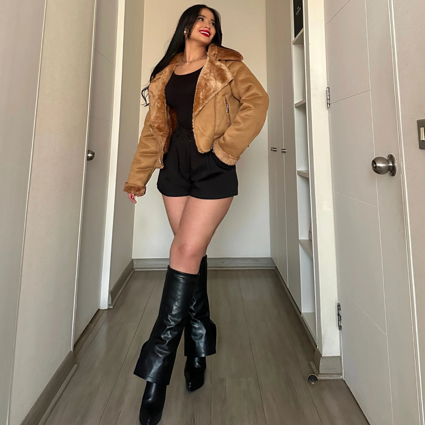JACKET GAMUZA