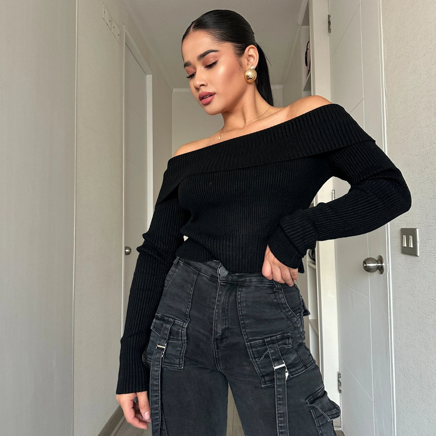 SWEATER JASMINE NEGRO