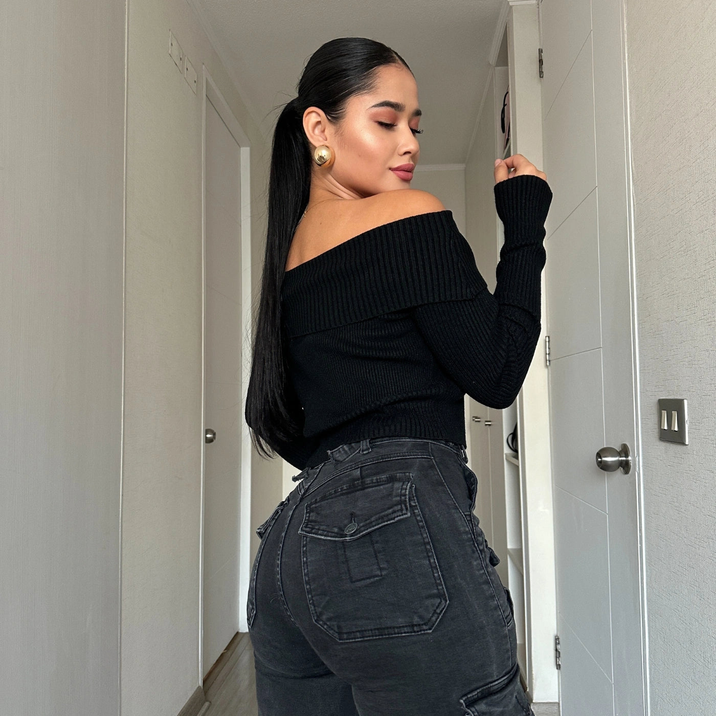 SWEATER JASMINE NEGRO