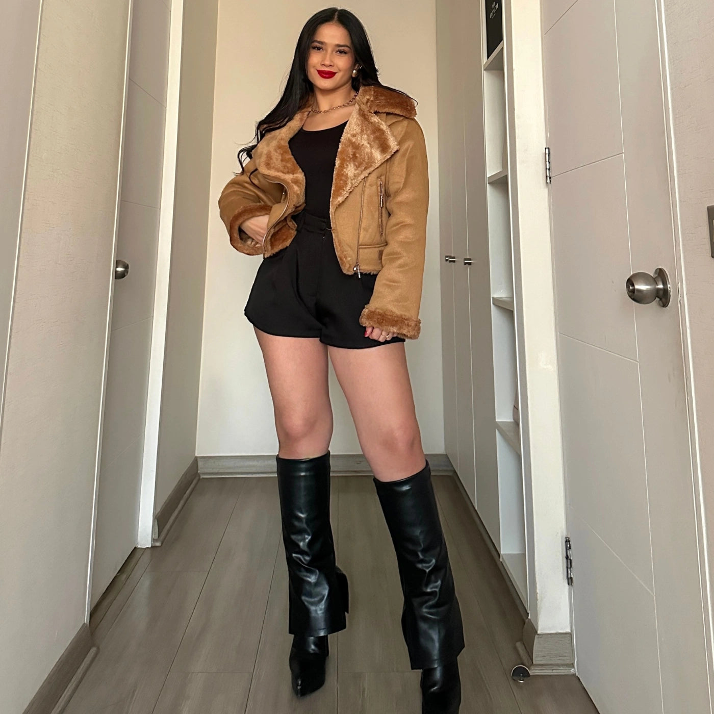 JACKET GAMUZA