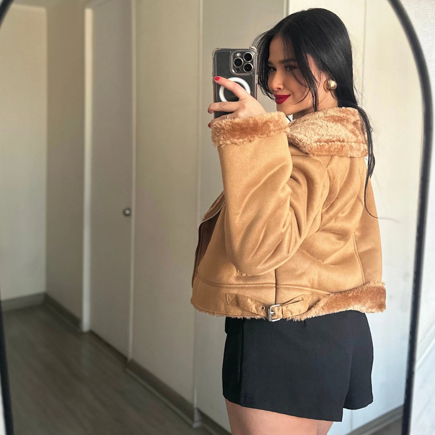 JACKET GAMUZA