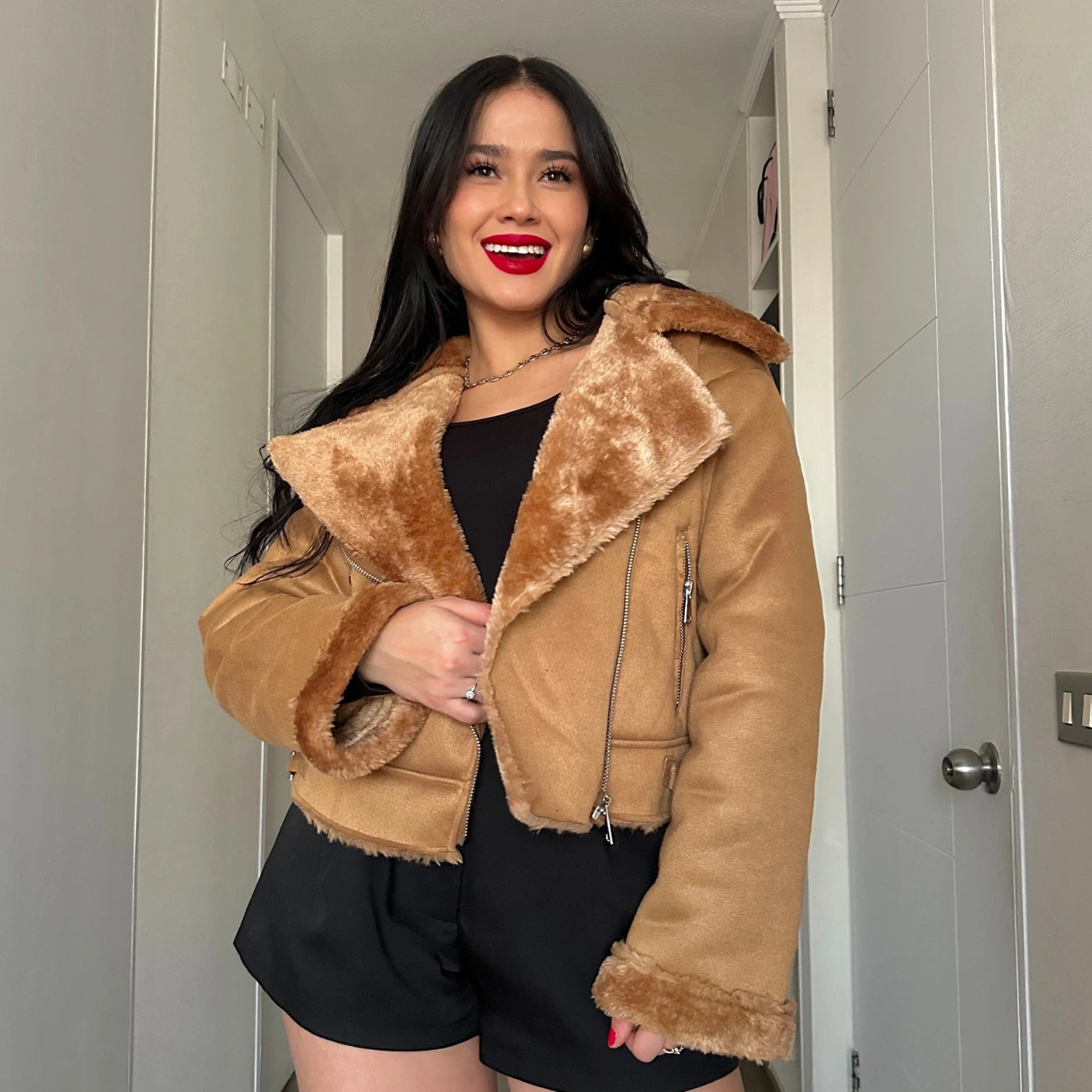 JACKET GAMUZA