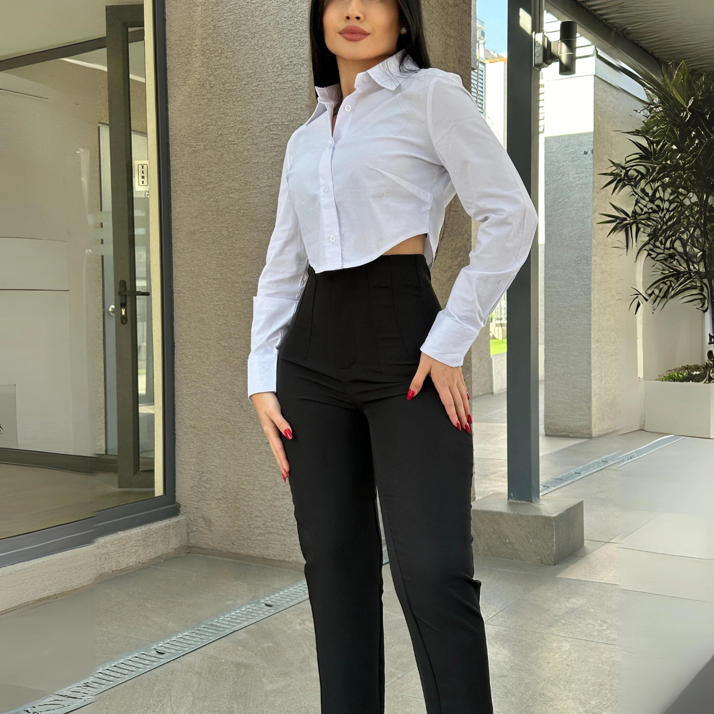 CAMISA CROP